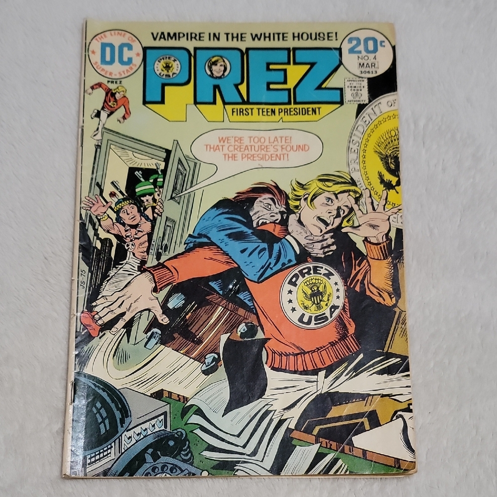 Prez #4 Comic Book